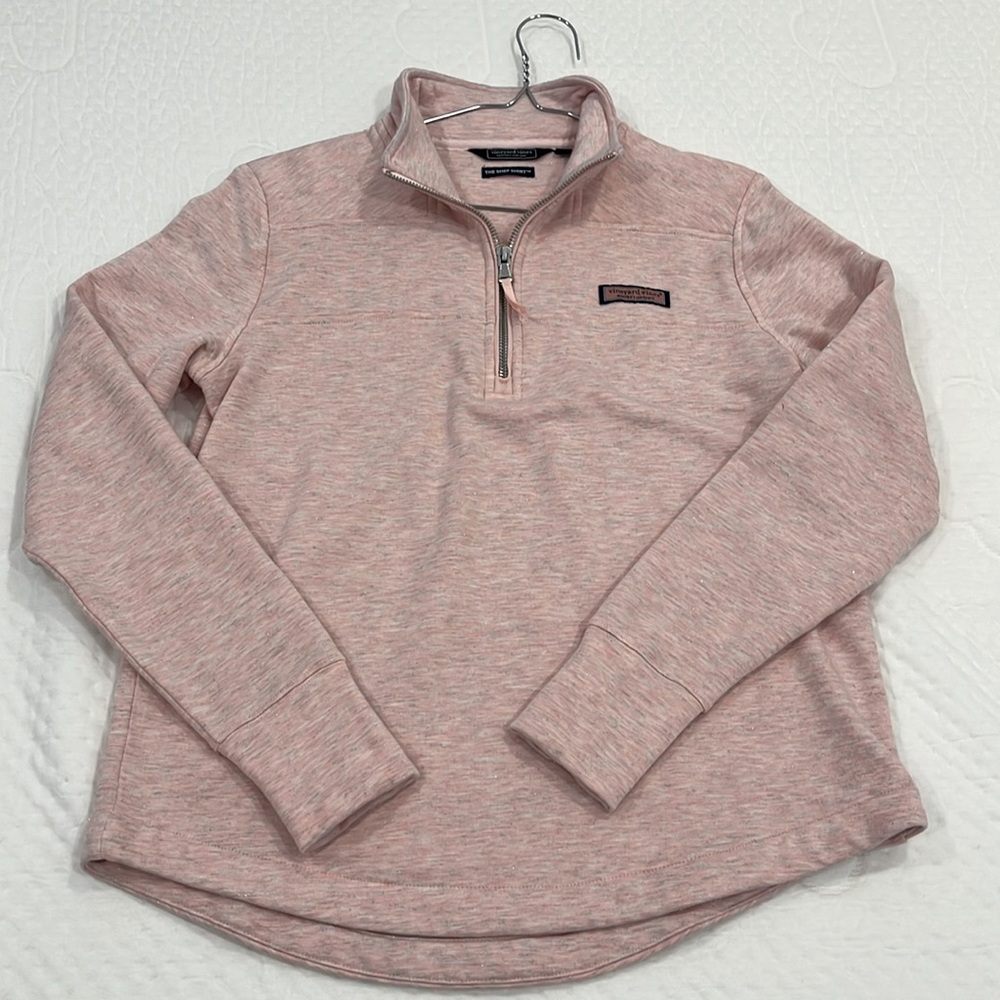 Vineyard Vines Shep Shirt; quarter zip size small